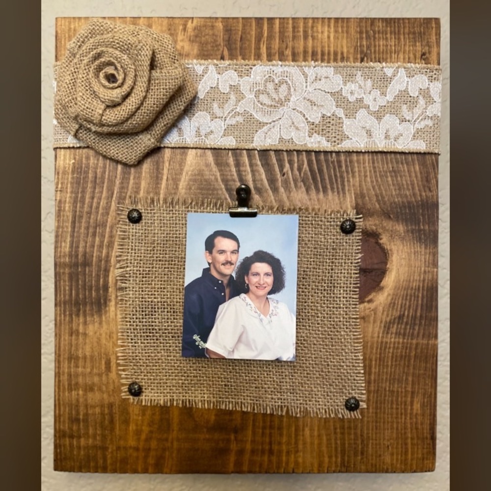 Rustic Picture Frame Handmade - Picture 3 of 6
